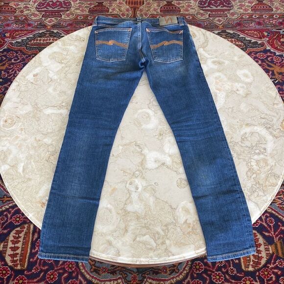 NUDIE Long John Television Blue Jeans - Picture 3 of 13